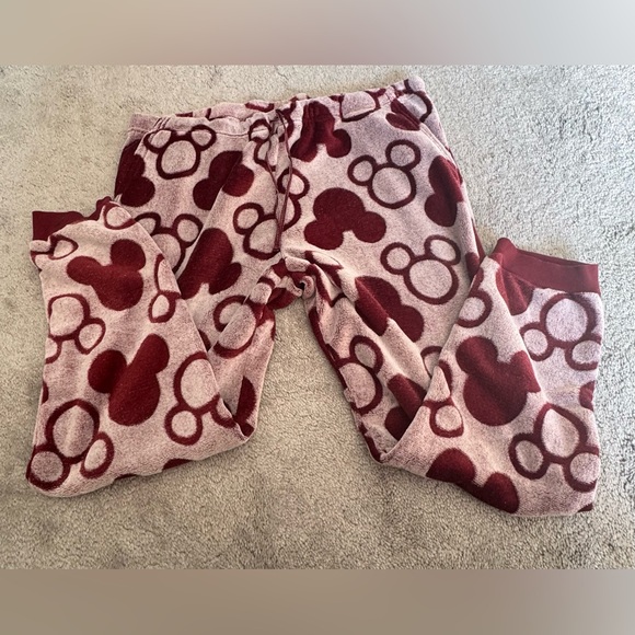 Disney Maroon Cozy Lounge Set - Picture 4 of 5